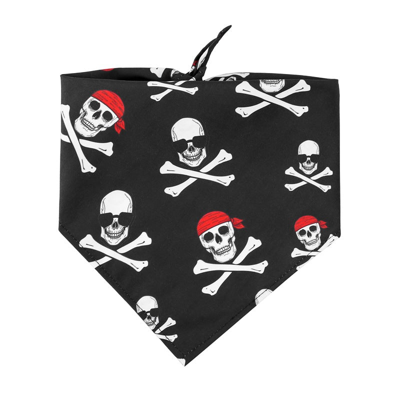 Single Layer Halloween Skull Towel