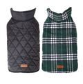 Waterproof Reversible Plaid Pet Jacket for Pets
