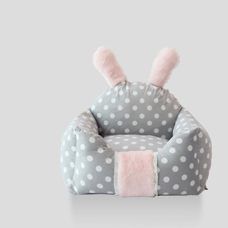 Universal Dog Bed with Washable Cushion for Pets