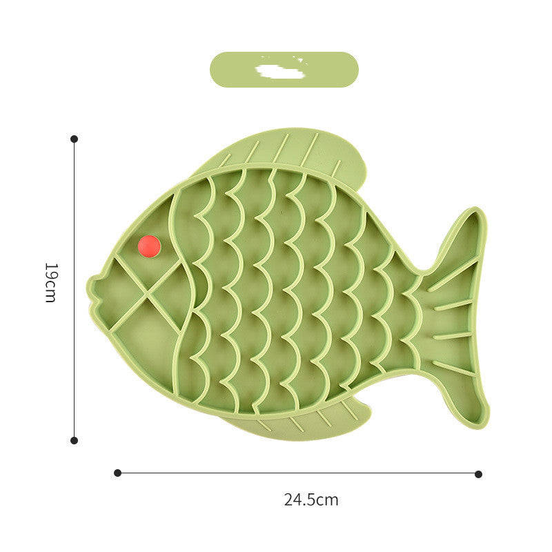 Silicone Slow Food Plate for Pets
