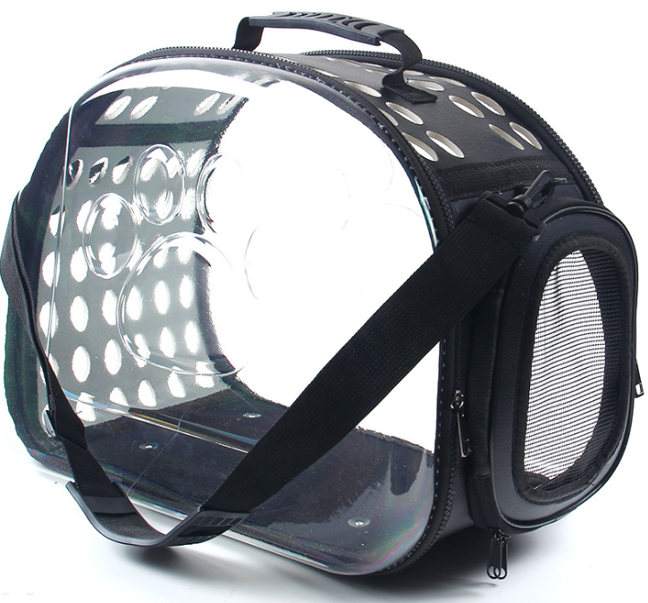 Transparent Pet Backpack for Cats and Dogs