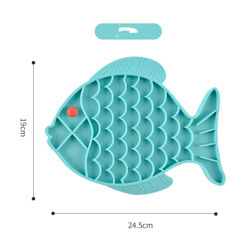 Silicone Slow Food Plate for Pets
