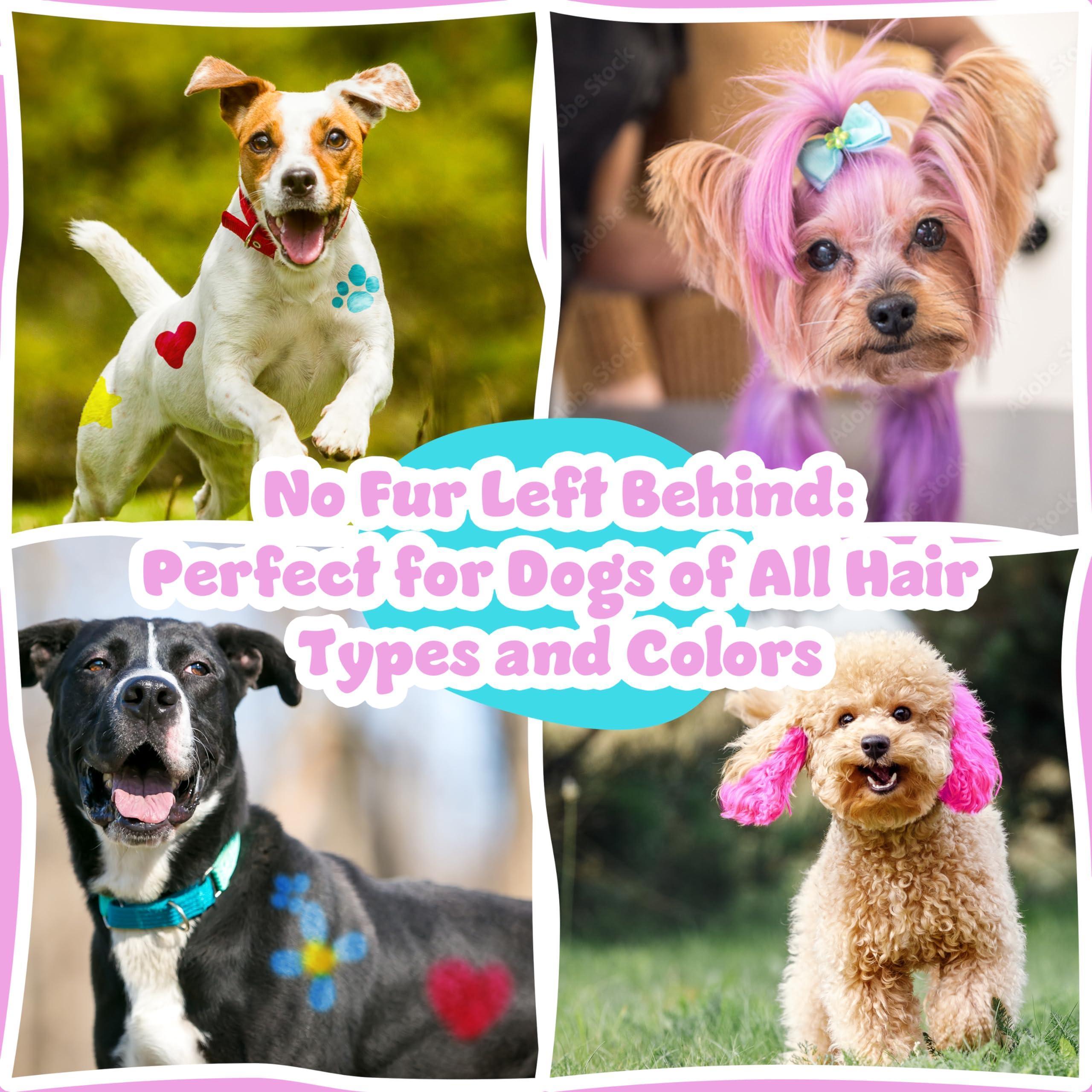 Pet Hair Dye - 8 Color Pet Safe Hair Dye Non Toxic Temporary Pet Hair Paint Pens