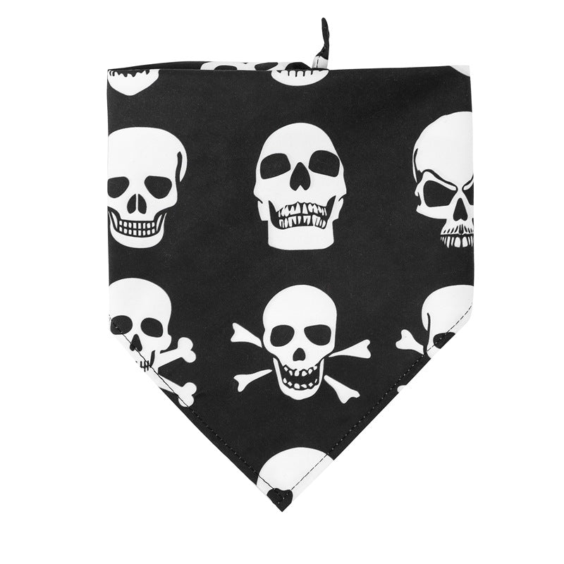 Single Layer Halloween Skull Towel