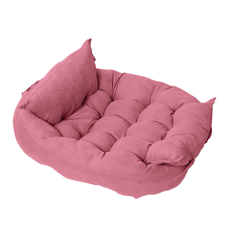Customizable Multifunctional Folding Pet Cushion