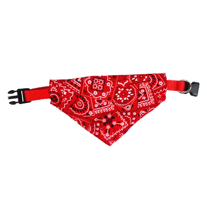 Retractable Triangle Scarf Collar for Pets