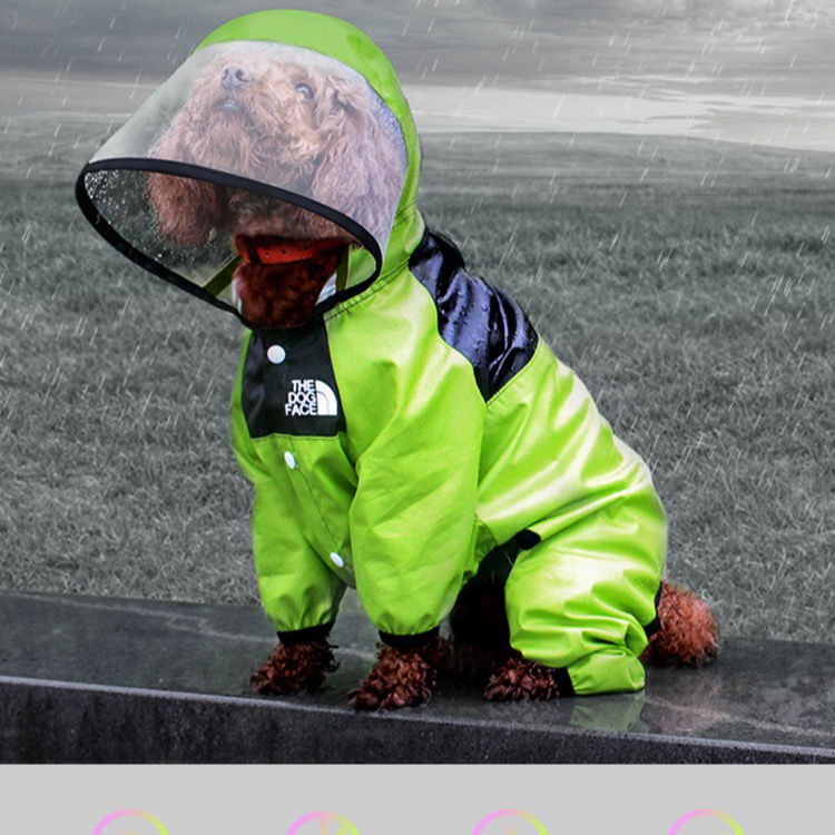 Pet Reflective Raincoat