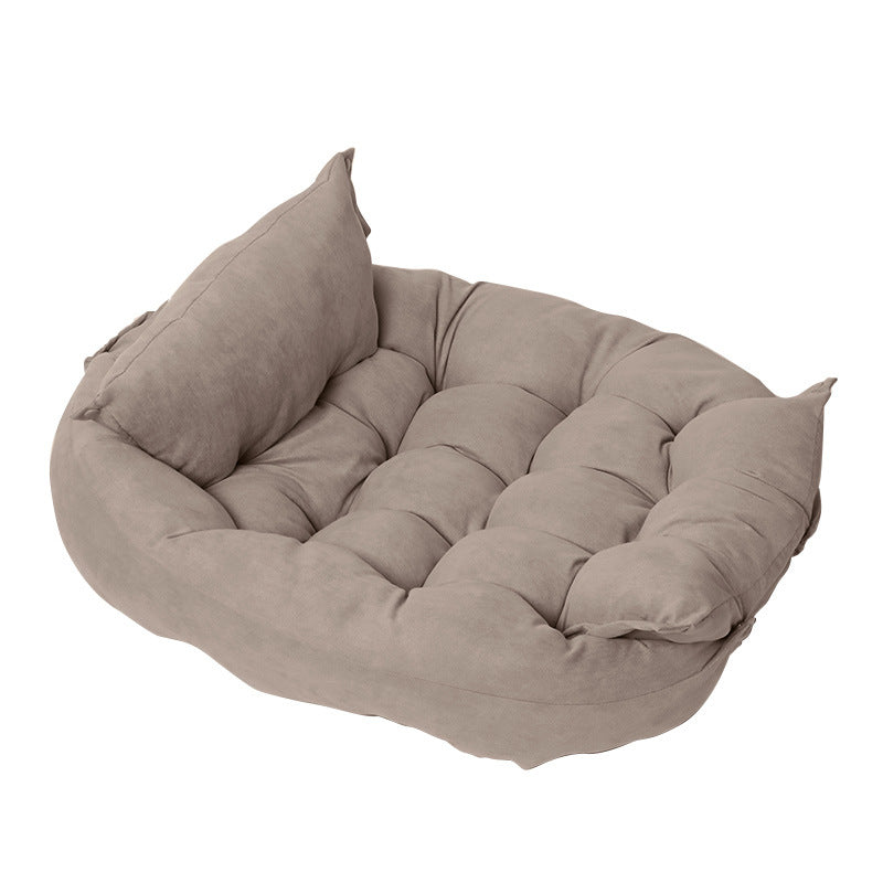 Customizable Multifunctional Folding Pet Cushion